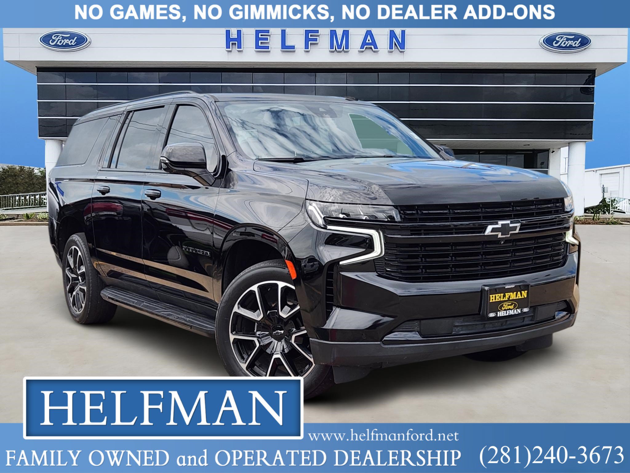Used 2024 Chevrolet Suburban RST w/ Luxury Package AWD/4WD image 1