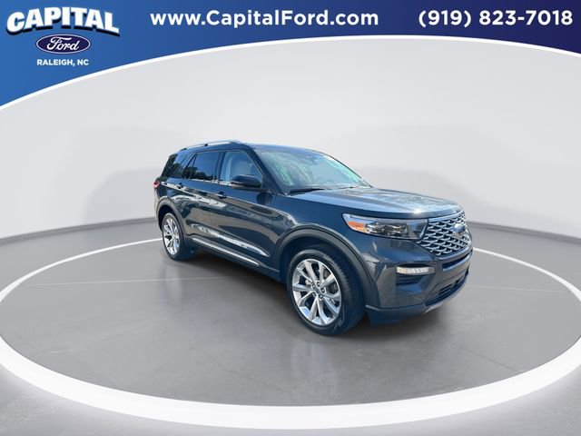 Certified 2023 Ford Explorer Platinum w/ Class IV Trailer Tow Package image 2