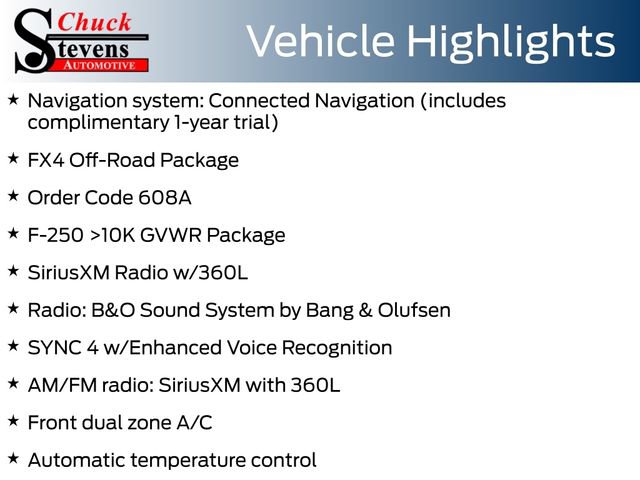 Certified 2024 Ford F250 Lariat w/ FX4 Off-Road Package AWD/4WD image 8