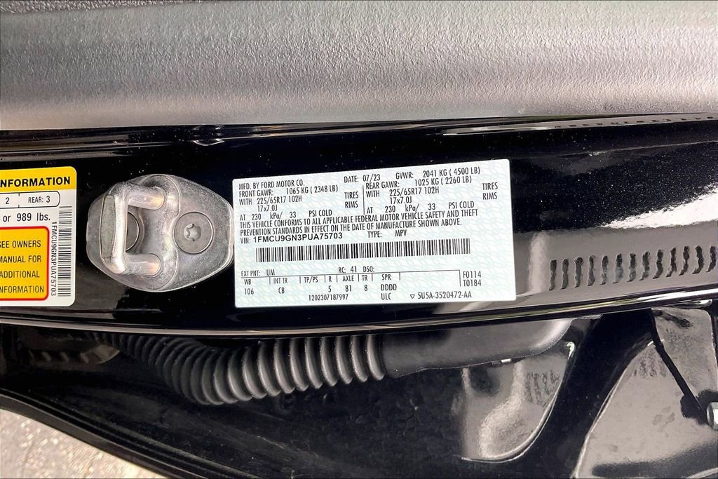 Certified 2023 Ford Escape Active w/ Tech Pack #1 AWD/4WD image 33