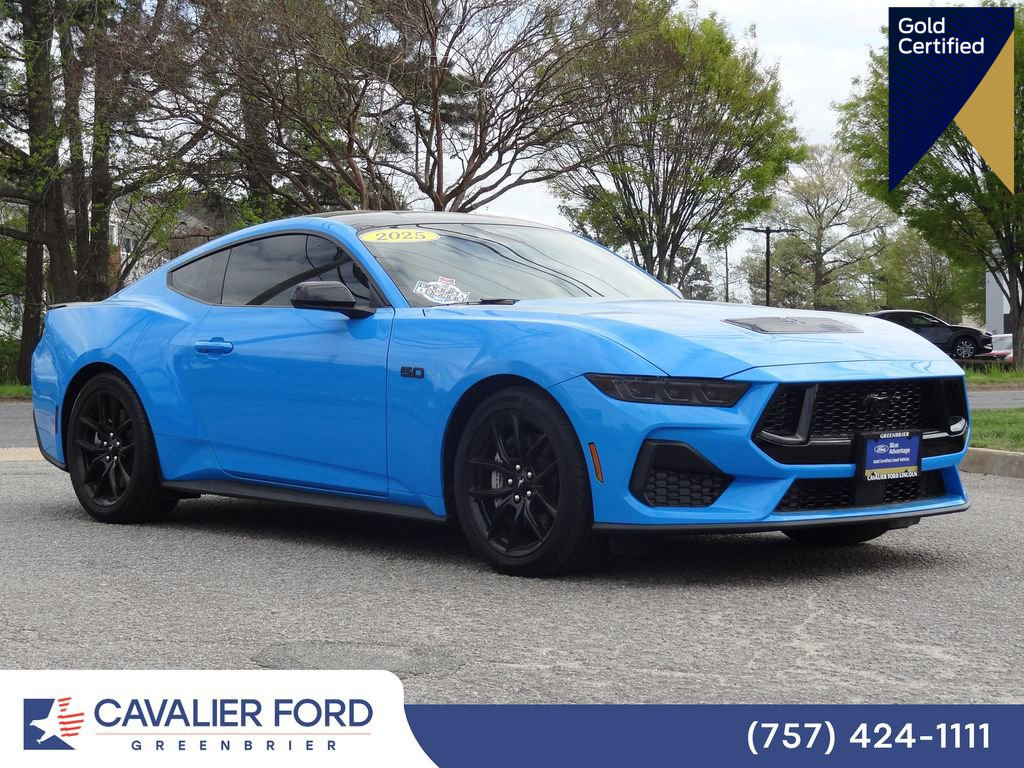 Certified 2025 Ford Mustang GT RWD image 1