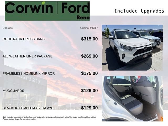 Used 2020 Toyota RAV4 XLE w/ All Weather Liner Package AWD/4WD image 3
