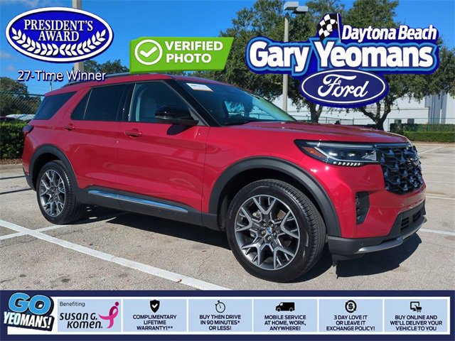 Certified 2025 Ford Explorer Platinum w/ Ultimate Package