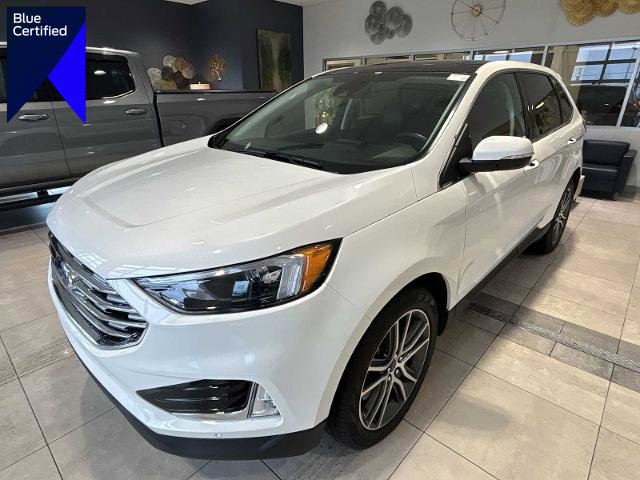Certified 2022 Ford Edge Titanium w/ Class II Trailer Tow Package