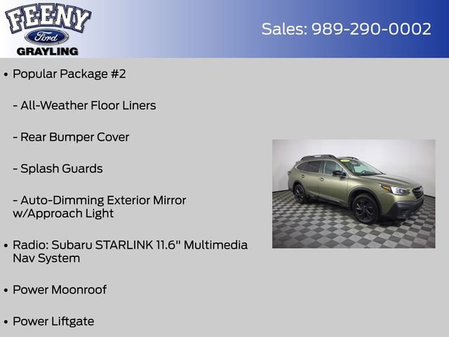 Used 2021 Subaru Outback Onyx Edition XT w/ Popular Package #2 AWD/4WD image 12