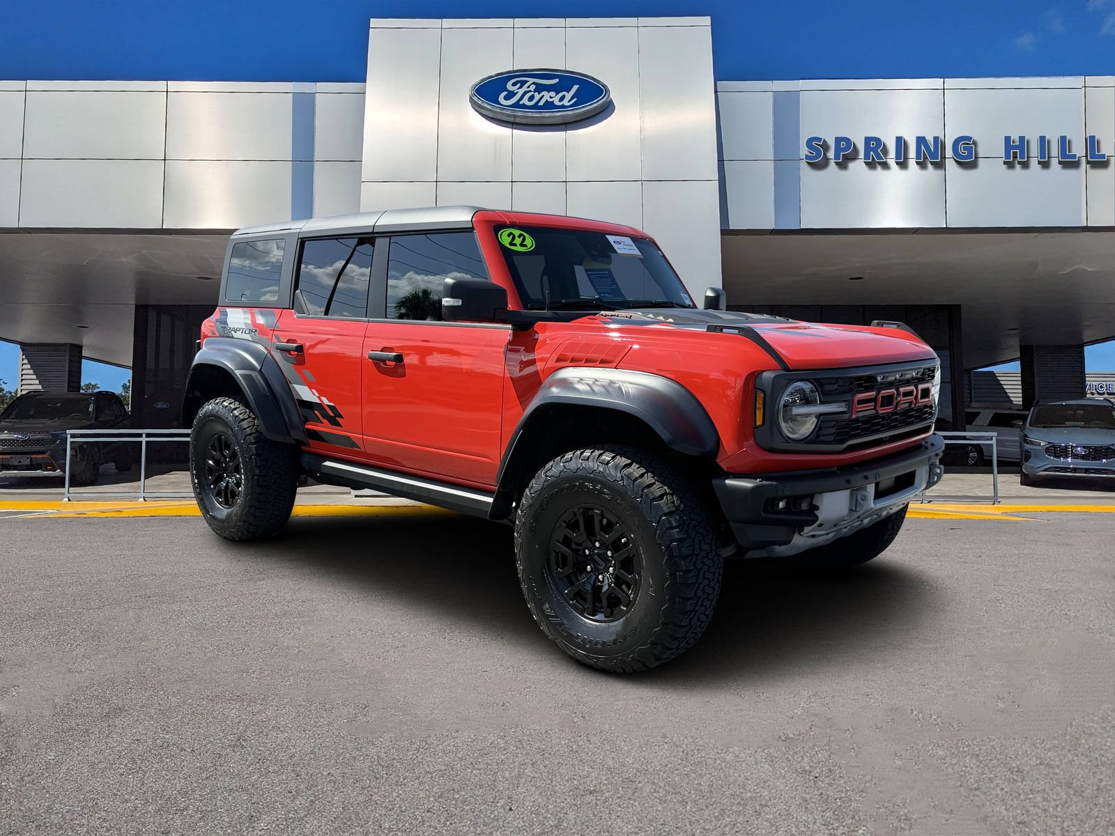 Certified 2022 Ford Bronco Raptor