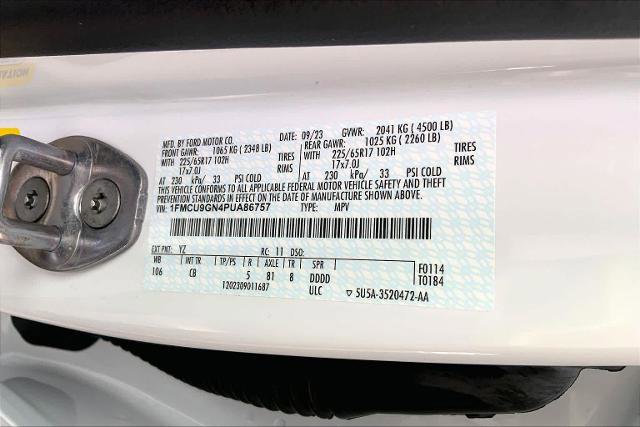 Certified 2023 Ford Escape Active w/ Tech Pack #1 image 33