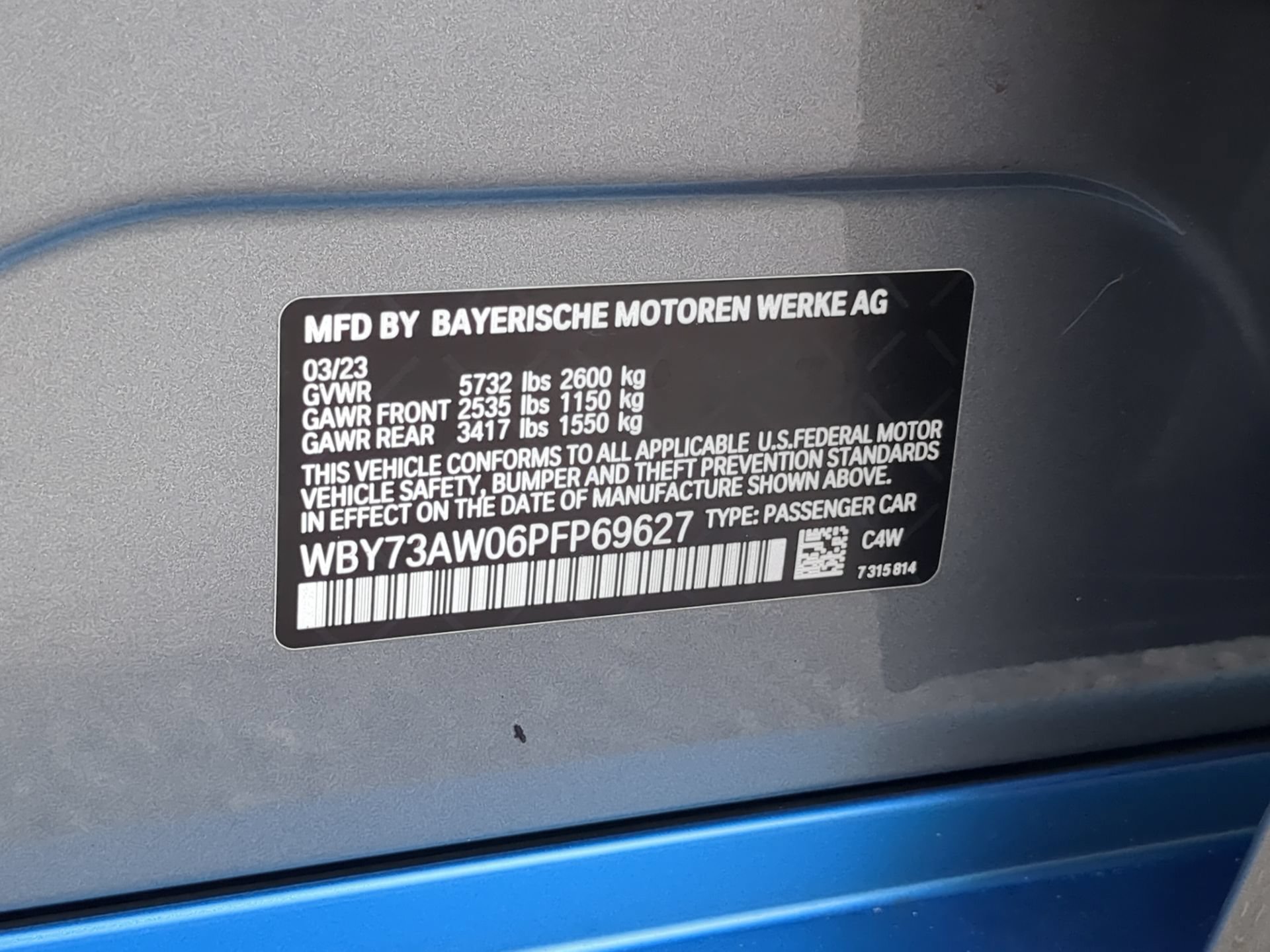 Used 2023 BMW i4 eDrive40 w/ Premium Package RWD image 74