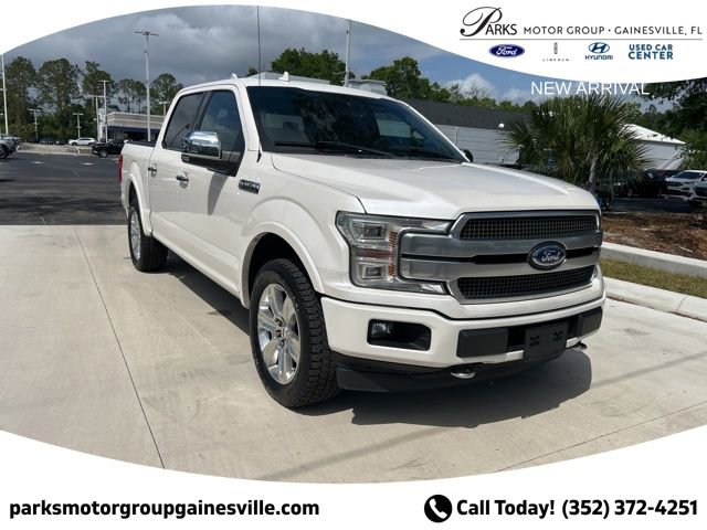 Certified 2018 Ford F150 Platinum w/ Equipment Group 701A Luxury