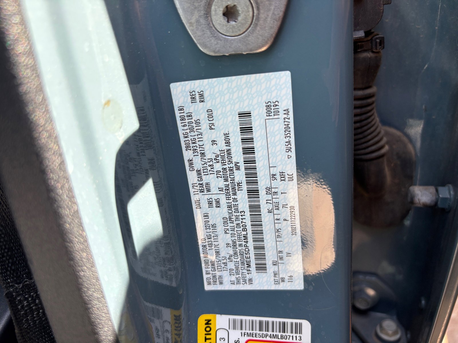 Certified 2021 Ford Bronco Badlands AWD/4WD image 23