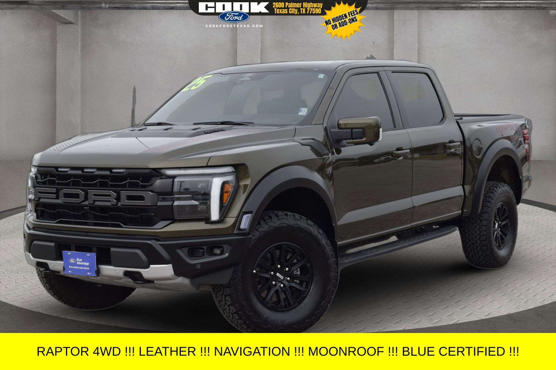 Certified 2025 Ford F150 Raptor image 1