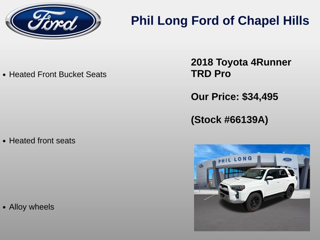 Used 2018 Toyota 4Runner SR5 AWD/4WD image 16