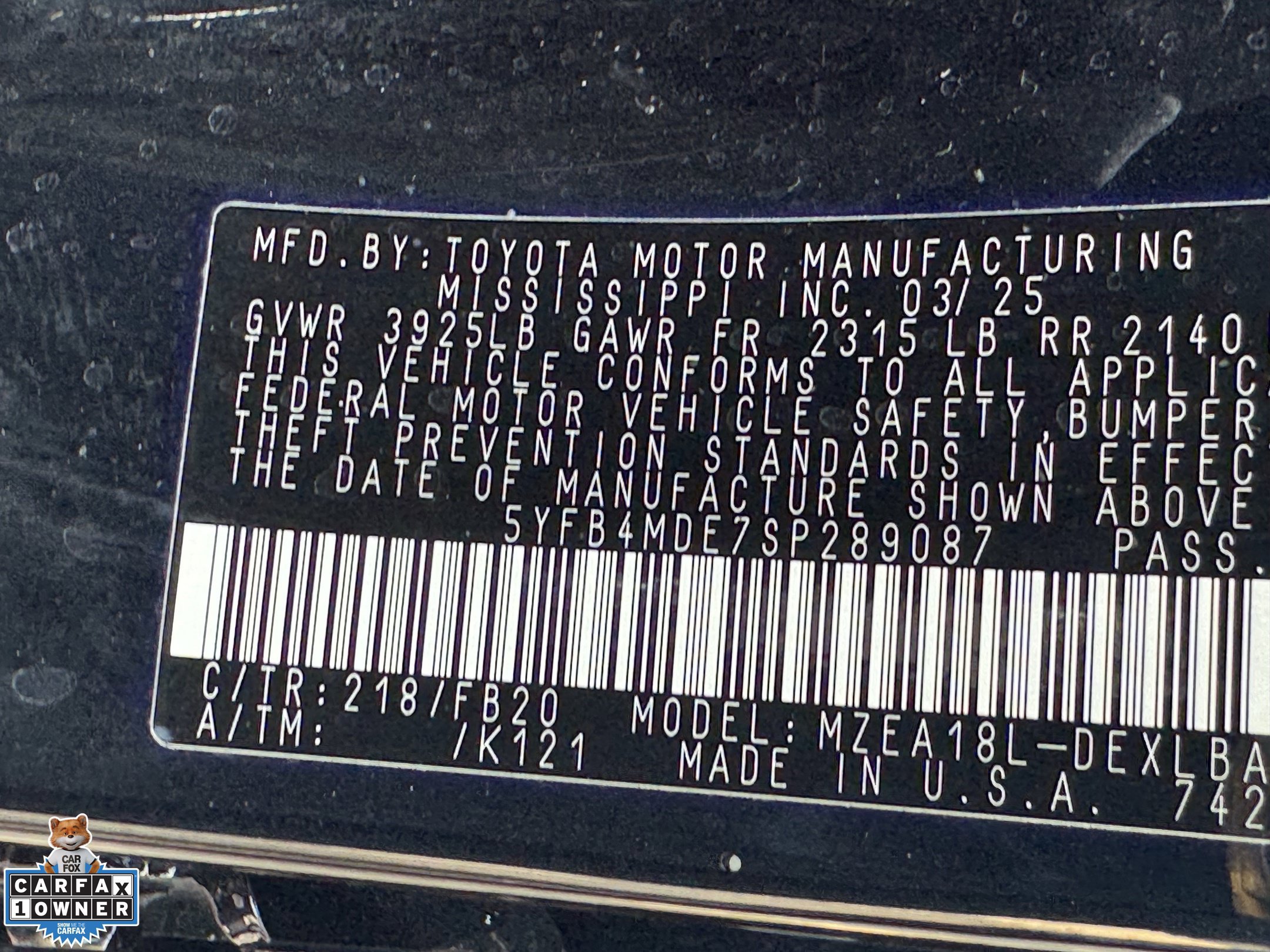 Used 2025 Toyota Corolla LE FWD image 35