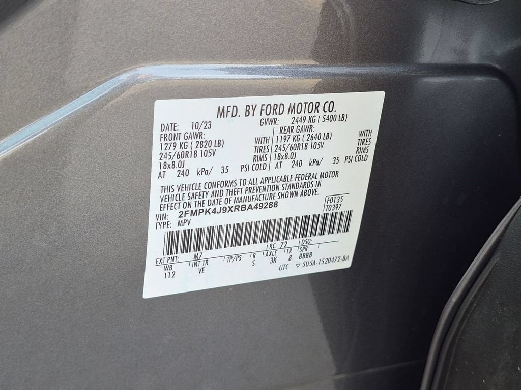 Certified 2024 Ford Edge SEL AWD/4WD image 31