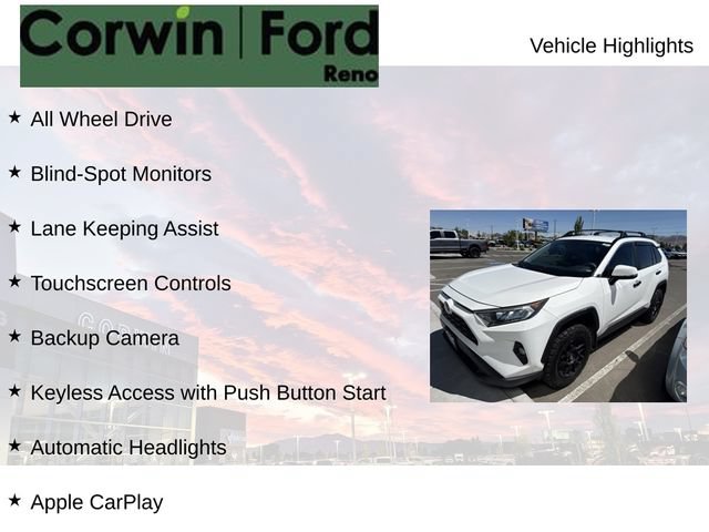 Used 2020 Toyota RAV4 XLE w/ All Weather Liner Package AWD/4WD image 8