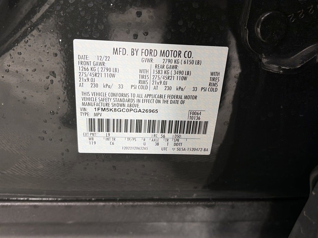 Certified 2023 Ford Explorer ST w/ Equipment Group 401A image 9