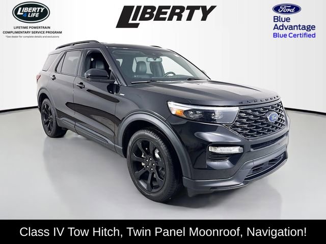 Certified 2022 Ford Explorer ST-Line w/ Class IV Trailer Tow Package image 1