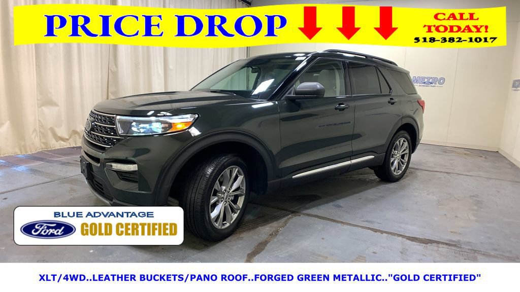 Certified 2022 Ford Explorer XLT w/ Equipment Group 202A