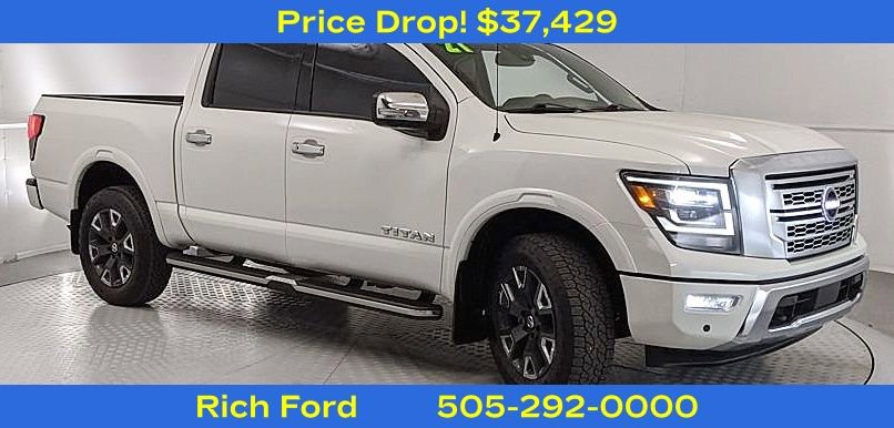 Used 2021 Nissan Titan Platinum Reserve w/ Moonroof Package