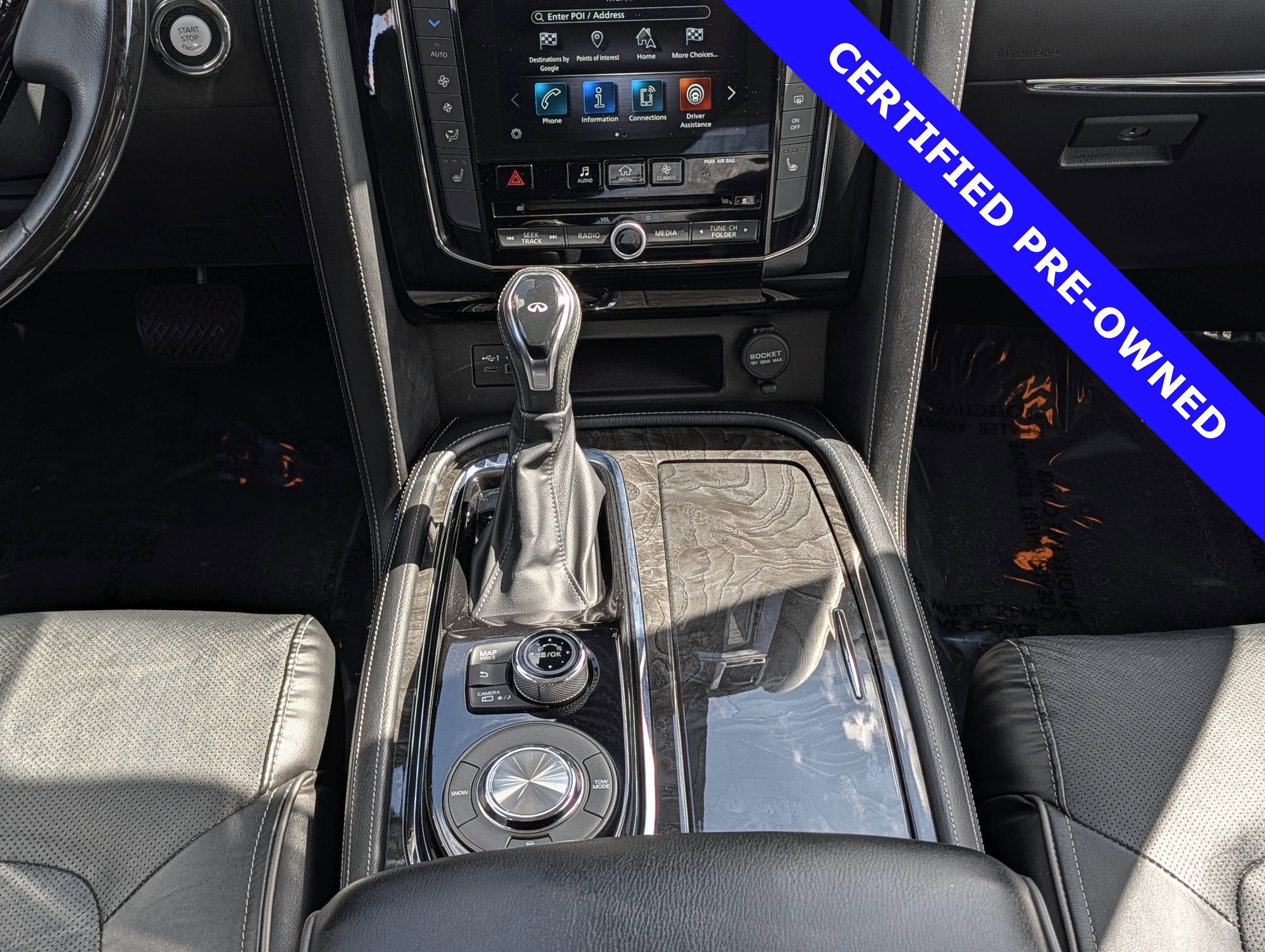 Used 2021 INFINITI QX80 Luxe image 21