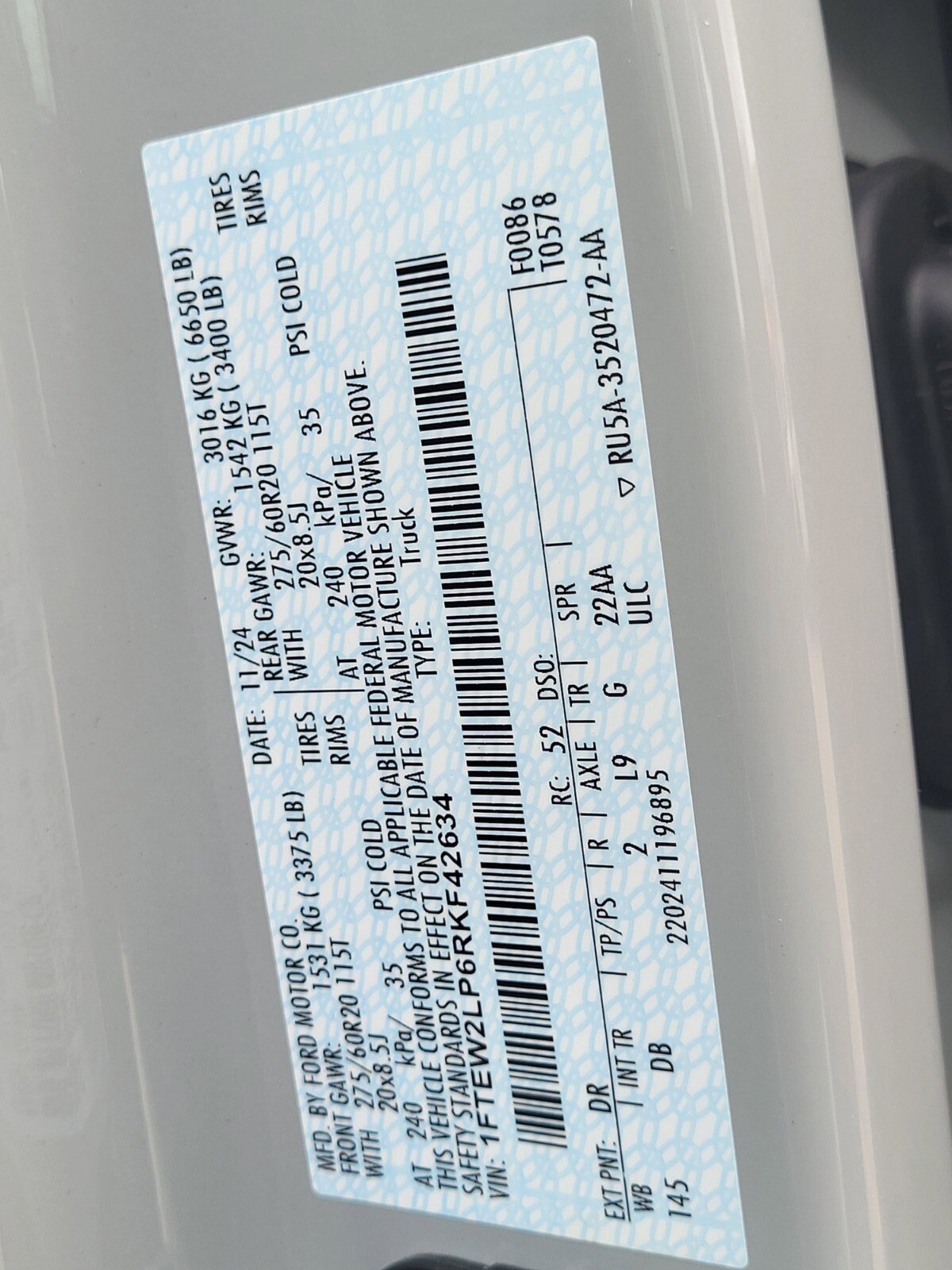 Certified 2024 Ford F150 STX image 34