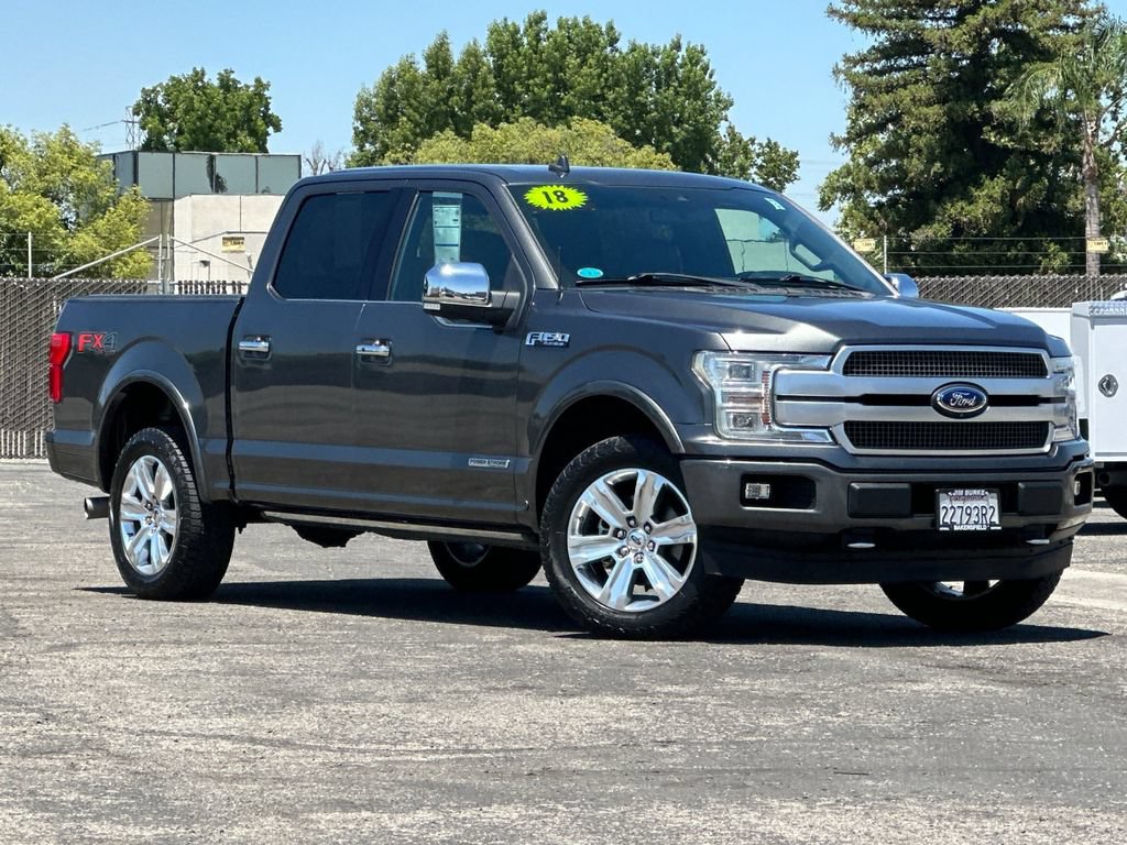Certified 2018 Ford F150 Platinum w/ Equipment Group 701A Luxury