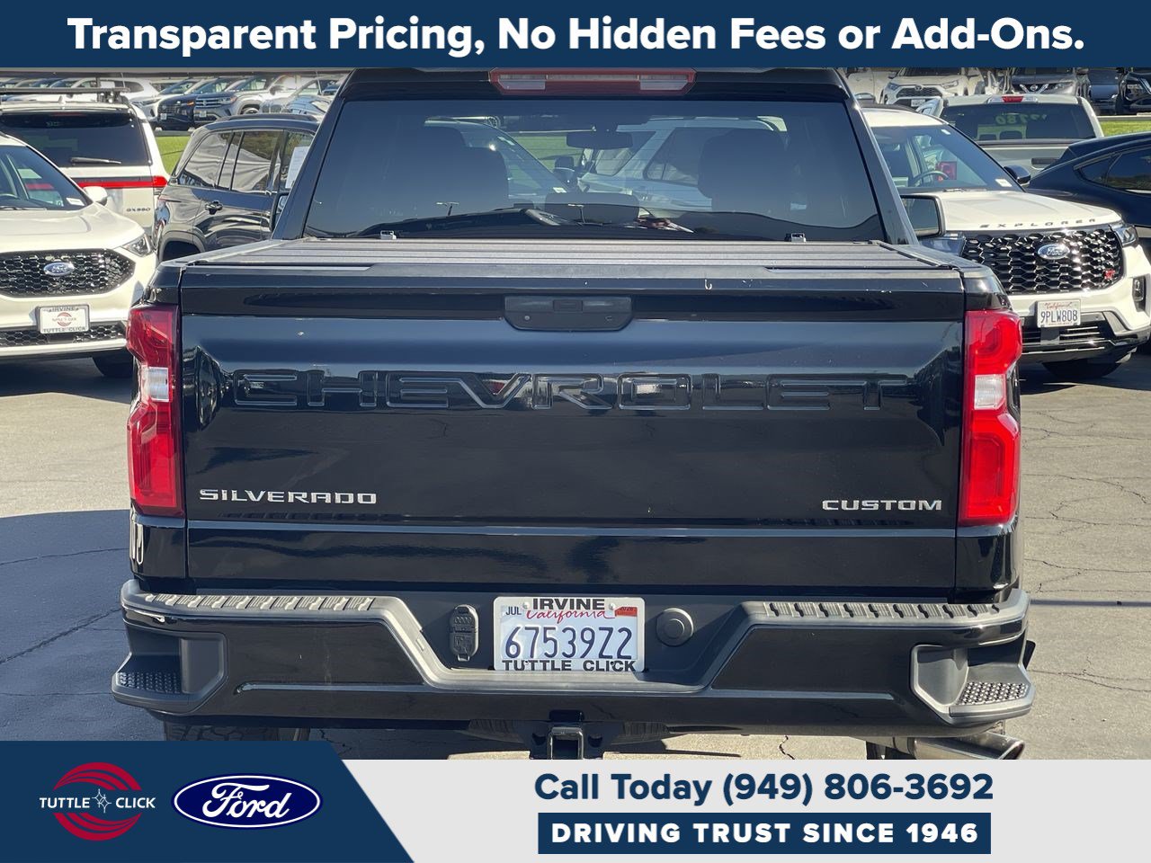 Used 2020 Chevrolet Silverado 1500 Custom w/ Custom Value Package RWD image 5