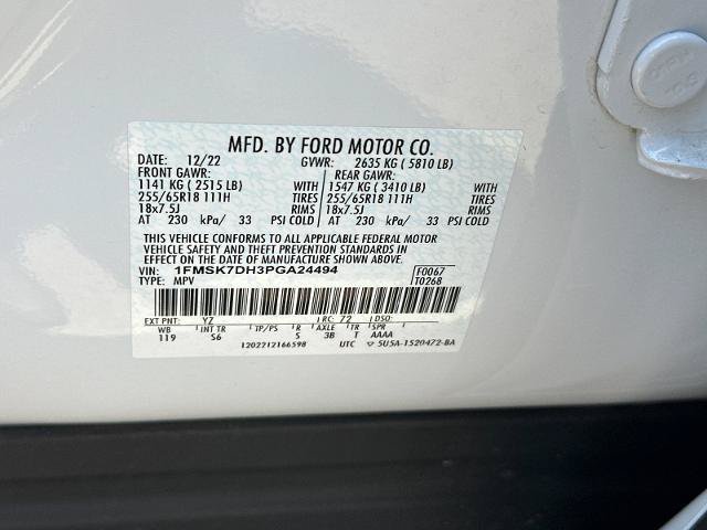 Certified 2023 Ford Explorer XLT w/ Equipment Group 202A RWD image 29