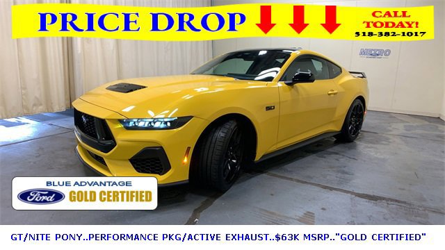 Certified 2024 Ford Mustang GT Premium w/ GT Performance Package