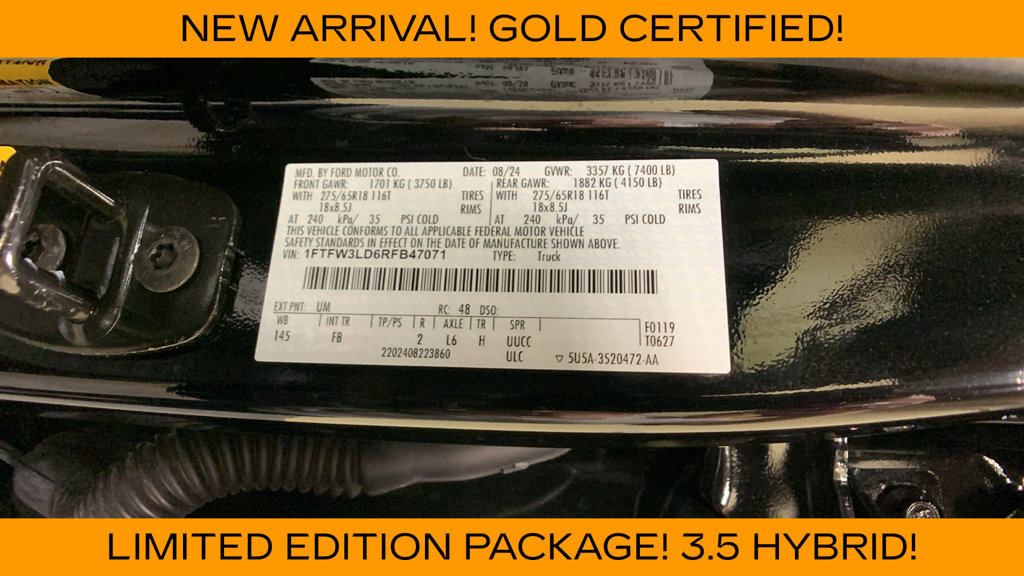 Certified 2024 Ford F150 XLT w/ Equipment Group 302A MID AWD/4WD image 54