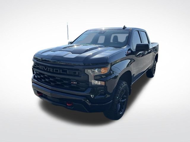 Used 2022 Chevrolet Silverado 1500 Custom Trail Boss w/ LPO, Dark Essentials Package AWD/4WD image 3