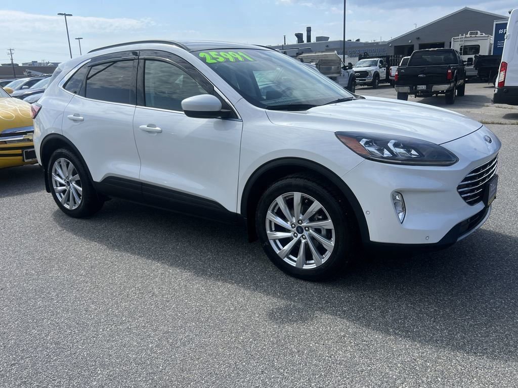 Certified 2021 Ford Escape Titanium w/ Titanium Elite Package