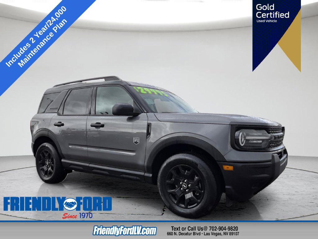 Certified 2025 Ford Bronco Sport Big Bend w/ Black Appearance Package