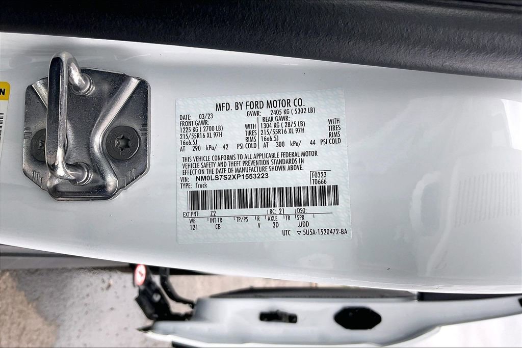 Certified 2023 Ford Transit Connect XL w/ Trailer Tow Package FWD image 30