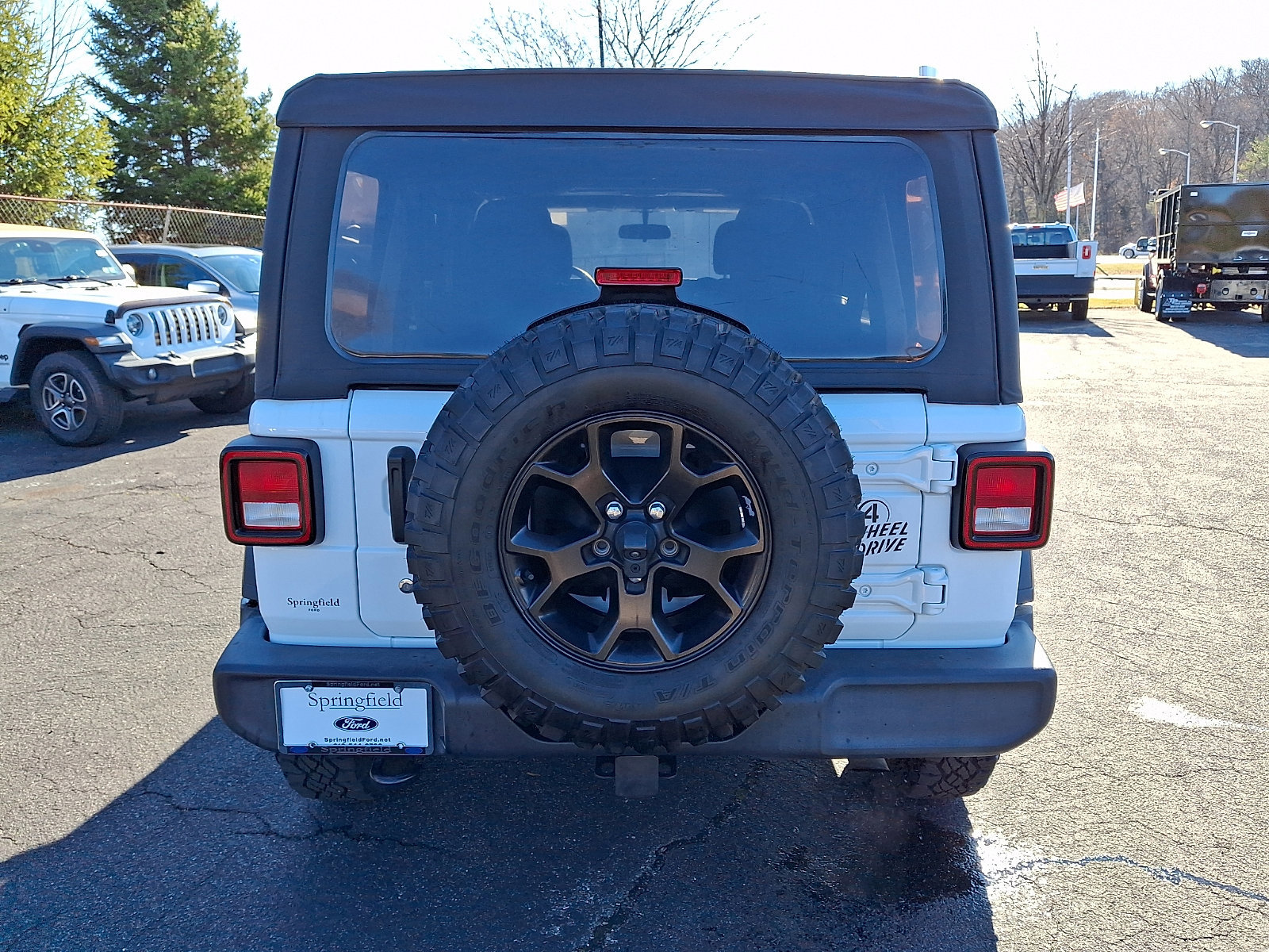 Used 2021 Jeep Wrangler Unlimited Sport image 3