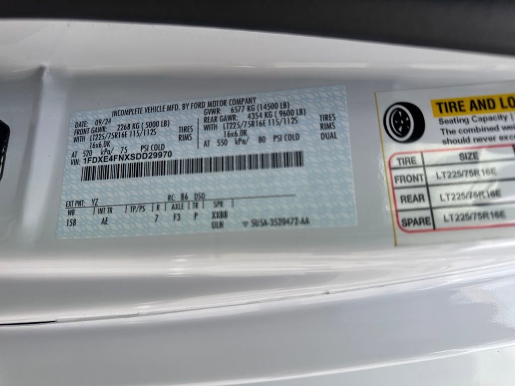 Certified 2025 Ford E-450 and Econoline 450 Super Duty w/ Power Equipment Group image 34