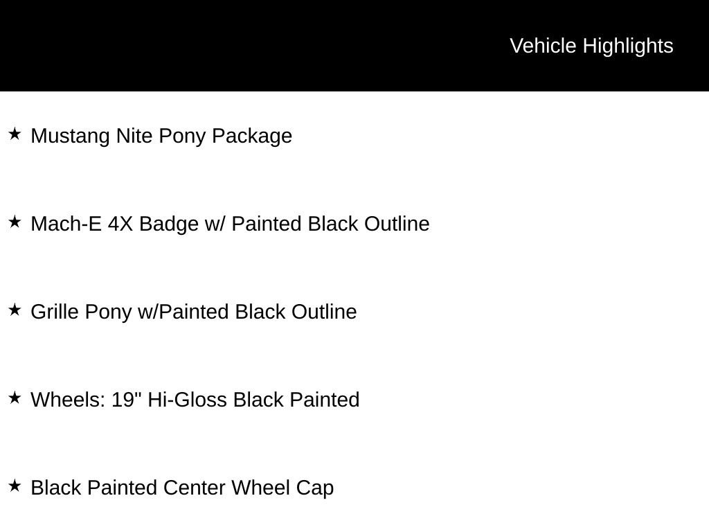 Certified 2023 Ford Mustang Mach-E Premium w/ Mustang Nite Pony Package AWD/4WD image 10