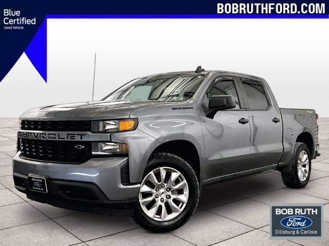 Used 2021 Chevrolet Silverado 1500 Custom w/ LPO, Dark Essentials Package AWD/4WD image 1