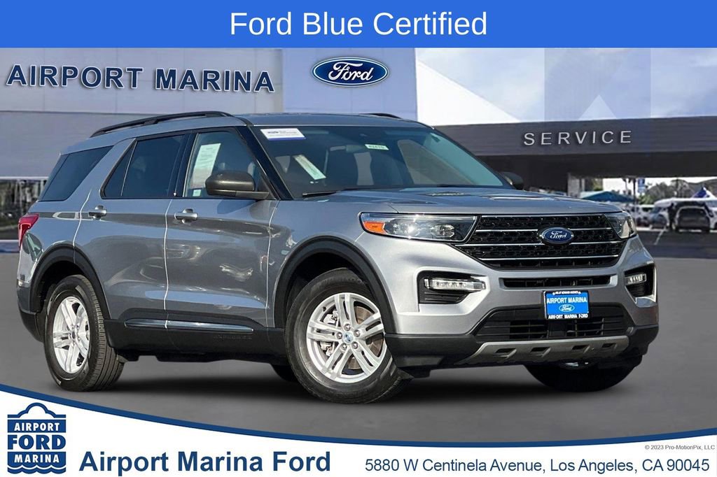 Certified 2022 Ford Explorer XLT w/ Equipment Group 202A image 1