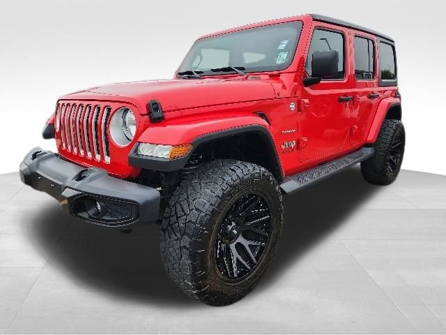 Used 2020 Jeep Wrangler Unlimited Sahara AWD/4WD image 4
