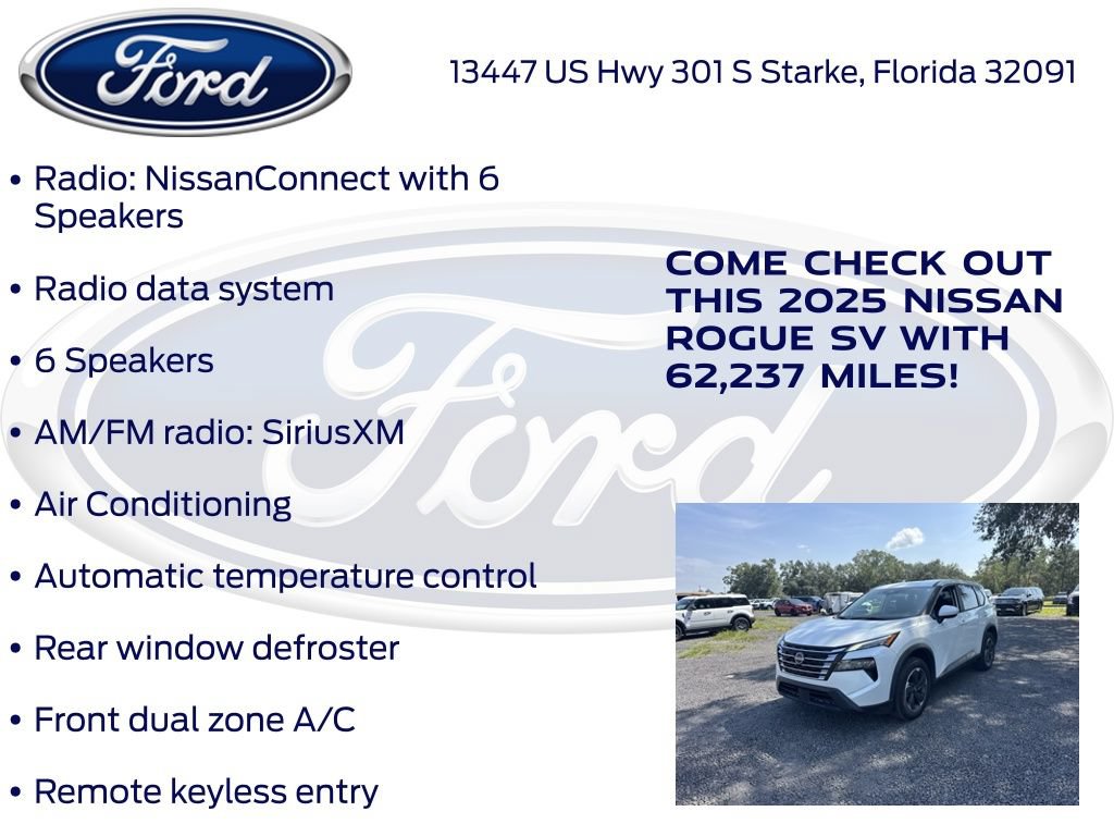 Used 2025 Nissan Rogue SV AWD/4WD image 17