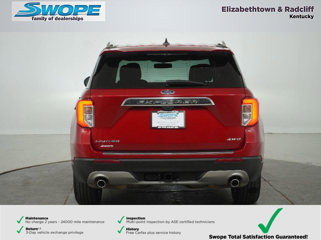 Certified 2021 Ford Explorer Limited w/ Equipment Group 301A image 4