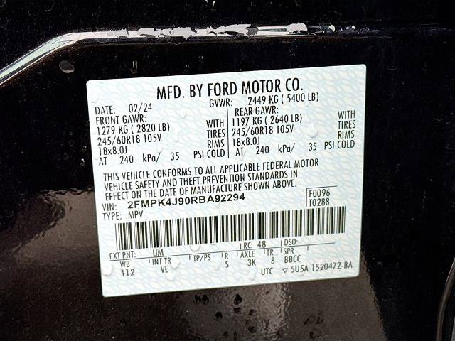 Certified 2024 Ford Edge SEL w/ Convenience Package AWD/4WD image 22