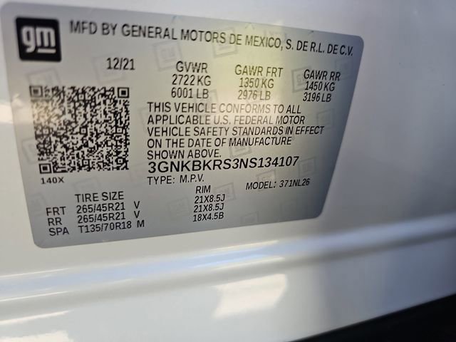 Used 2022 Chevrolet Blazer RS w/ Enhanced Convenience Package image 34