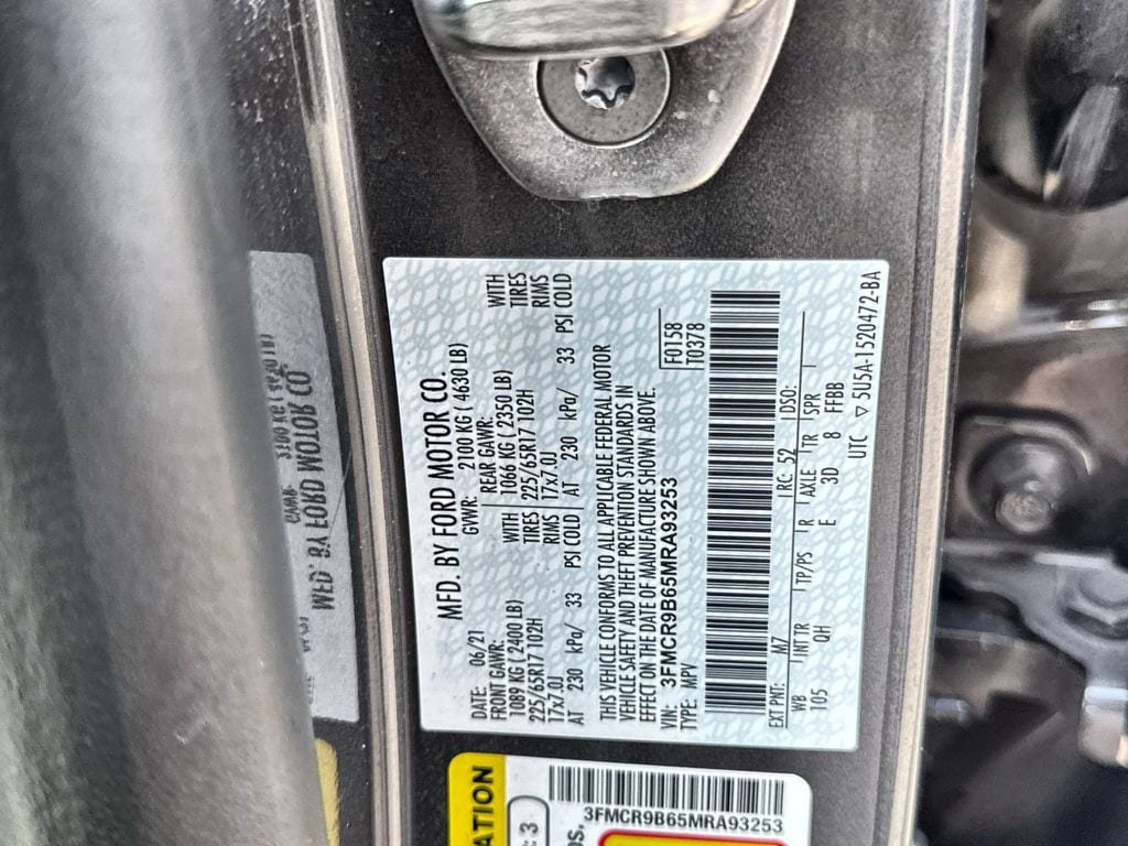 Certified 2021 Ford Bronco Sport Big Bend AWD/4WD image 12
