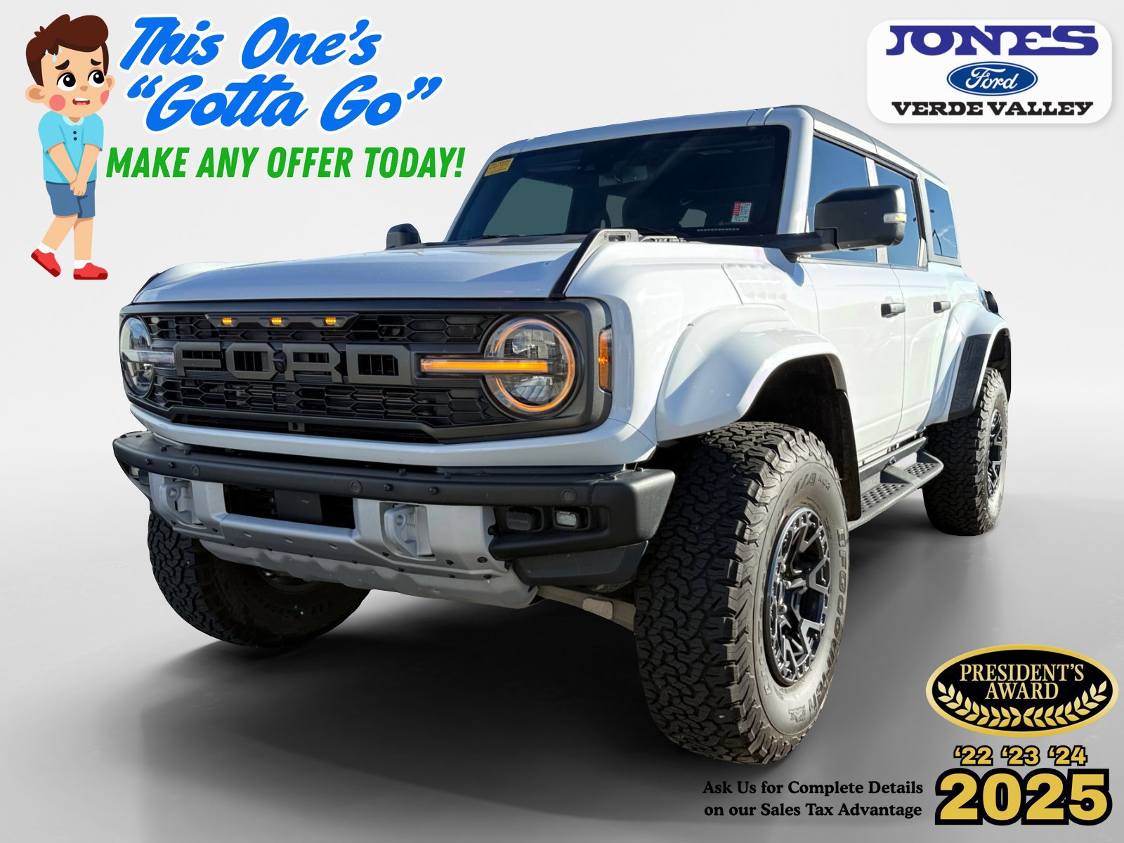 Certified 2024 Ford Bronco Raptor w/ Interior Carbon Fiber Pack 6