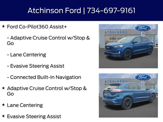 Certified 2023 Ford Edge ST-Line w/ Class II Trailer Tow Package AWD/4WD image 13