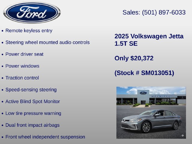 Used 2025 Volkswagen Jetta SE FWD image 12