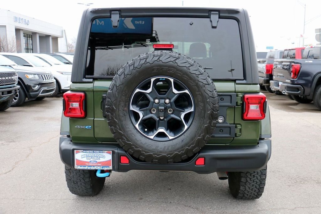 Used 2023 Jeep Wrangler Unlimited Rubicon 4xe w/ Steel Bumper Group image 6