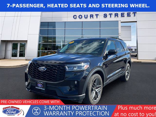 Certified 2025 Ford Explorer ST-Line w/ ST-Line Street Pack